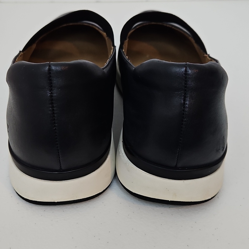 Vionic Cadee Black Camo Leather Slip On Mary Jane Shoes Orthotic Size 10 - Picture 8 of 12